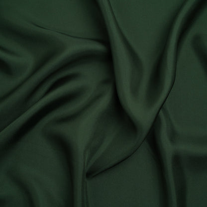 Silk Twill - Pine Green - Deadstock