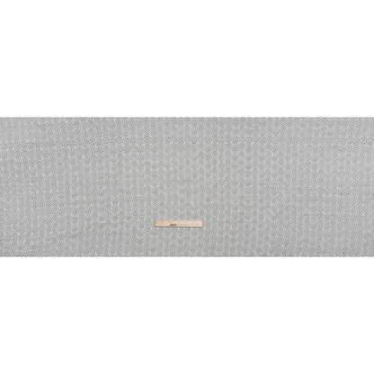Embroidered Eyelet Cotton Voile - White Circles of Circles - Naomi Collection