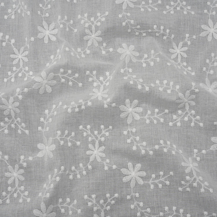 template--25877876670537__feature_collection_list_horizontal_tmckr6-Embroidered Eyelet Cotton Voile - White Flowers on Branches - Naomi Collection