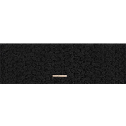 Embroidered Eyelet Cotton Voile - Black Flowers on Branches - Naomi Collection