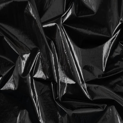 Faux Tyvek - Black - Greta Collection