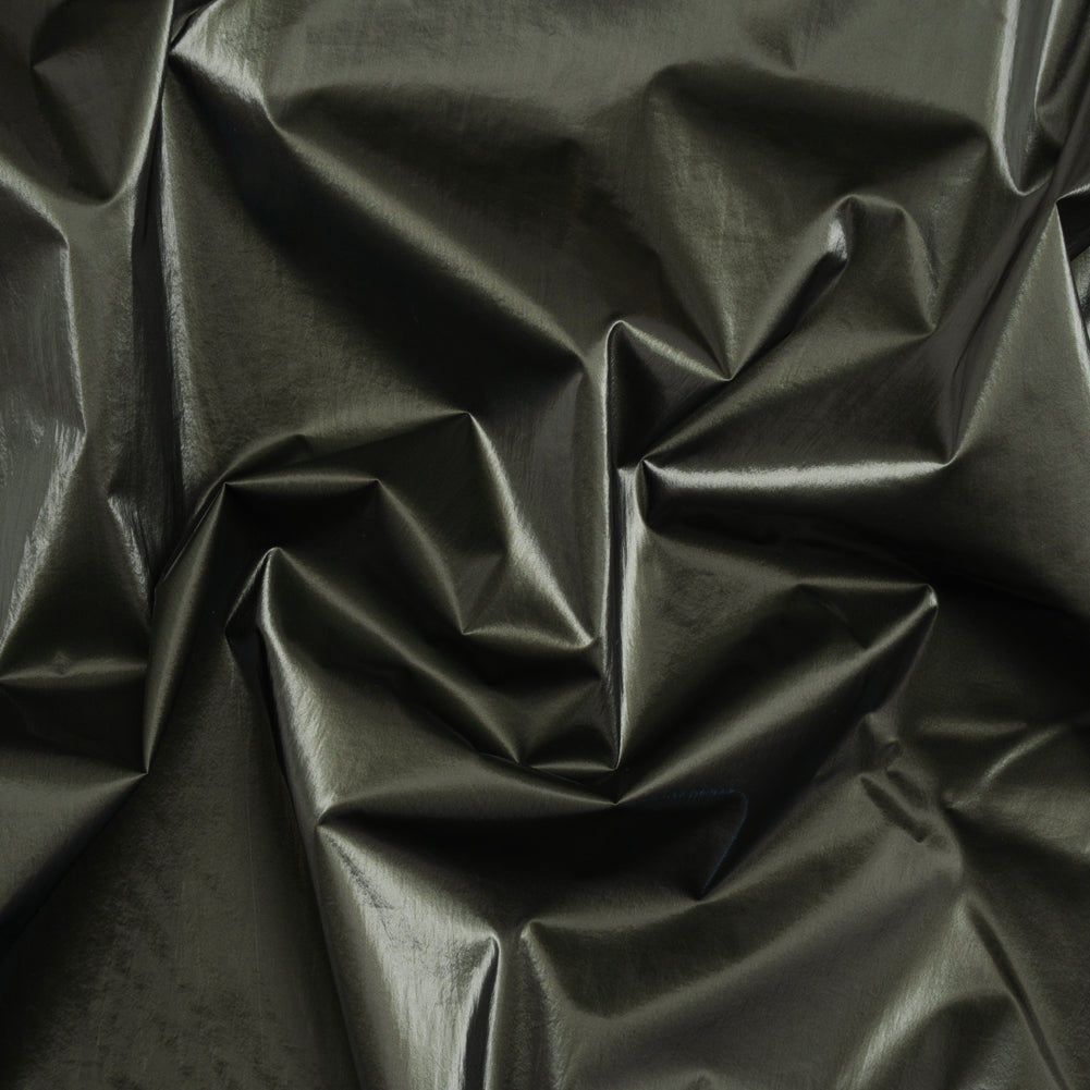 Faux Tyvek - Forest Green - Greta Collection