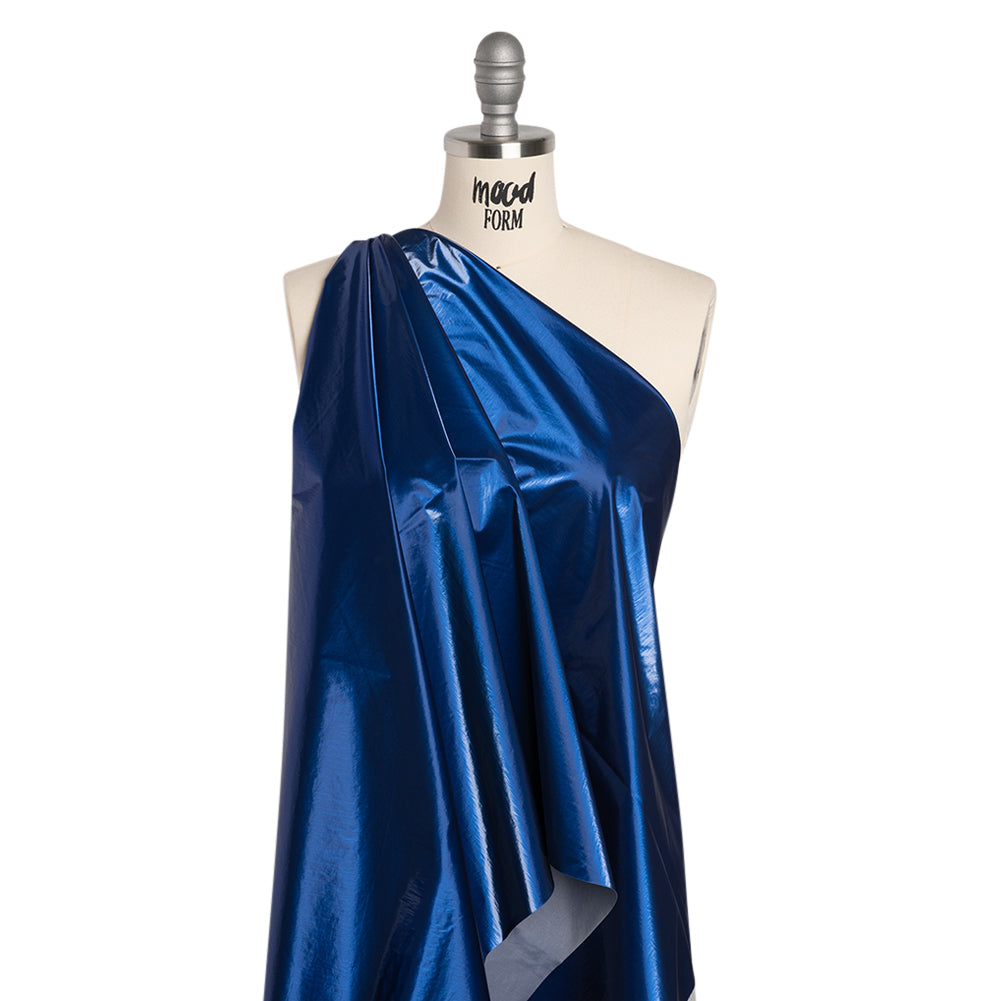 Faux Tyvek - Cobalt Blue - Greta Collection - Drape