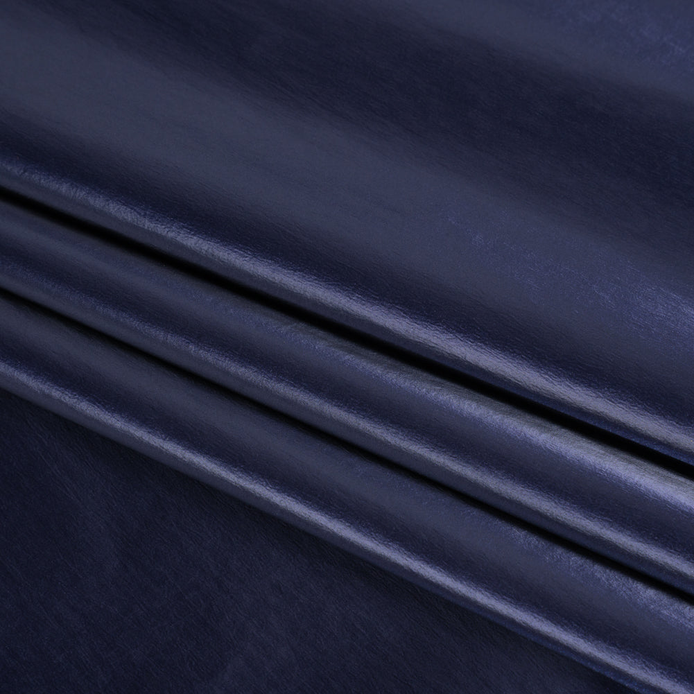 Faux Tyvek - Navy - Greta Collection - Folded