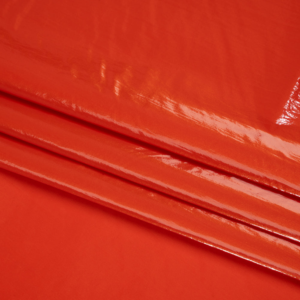 Faux Tyvek - Orange - Greta Collection - Folded