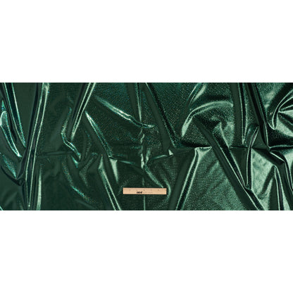 3D Holographic Vinyl - Forest Green Bubble Dots - Lynn Collection