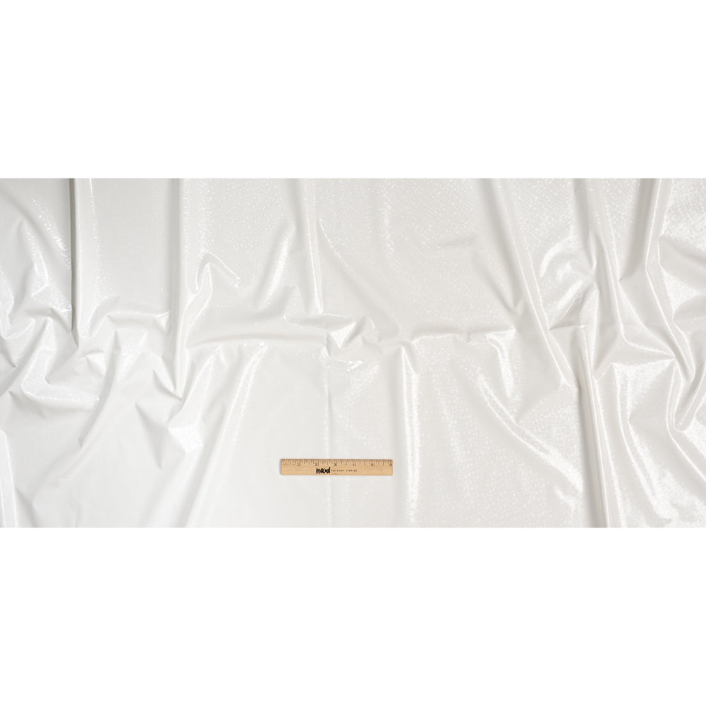 3D Holographic Vinyl - Off-White Bubble Dots - Lynn Collection