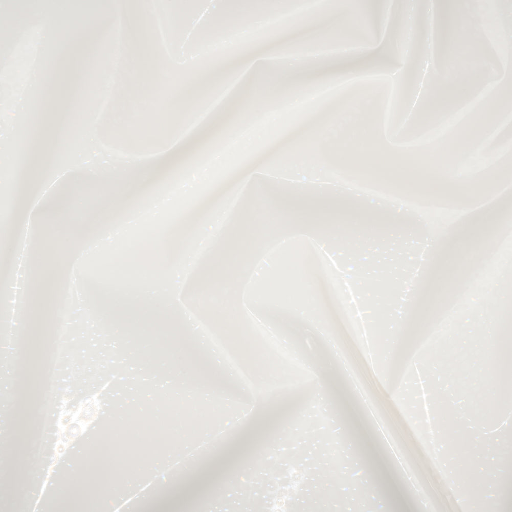 3D Holographic Vinyl - Off-White Bubble Dots - Lynn Collection