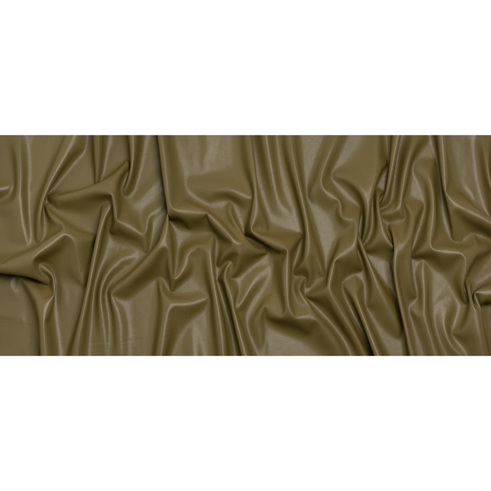 Buttery Faux Leather with Brushed Suede-like Backing - Olive - Veronica Collection - Full
