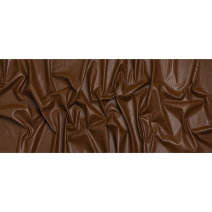 Buttery Faux Leather with Brushed Suede-like Backing - Brown - Veronica Collection