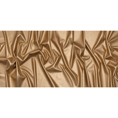 Buttery Faux Leather with Brushed Suede-like Backing - Gold - Veronica Collection