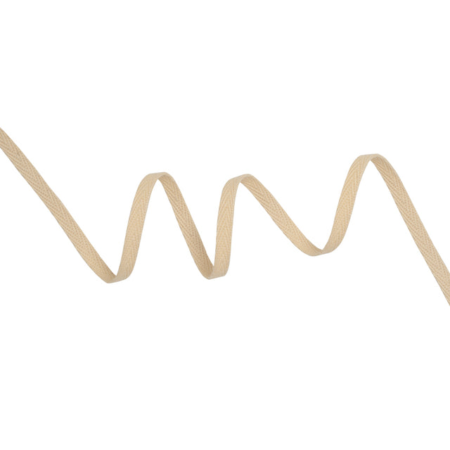 Cotton Twill Tape - 0.25" - Cream