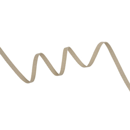 Cotton Twill Tape - 0.25" - Coffee