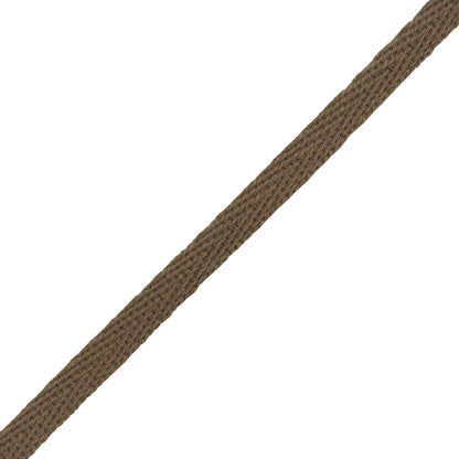 Cotton Twill Tape - 0.25" - Brown
