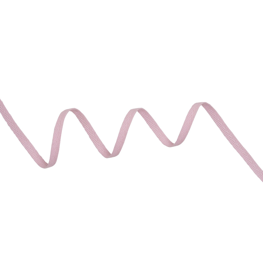Cotton Twill Tape - 0.25" - Pink