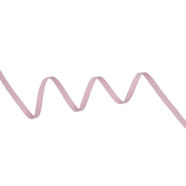 Cotton Twill Tape - 0.25" - Pink