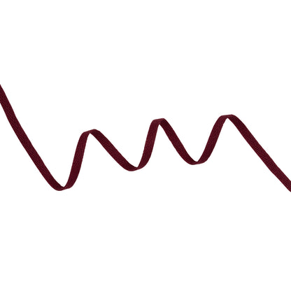 Cotton Twill Tape - 0.25" - Burgundy