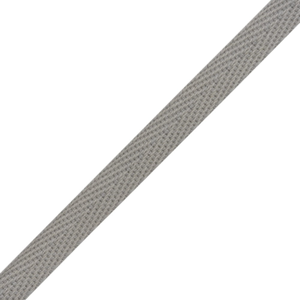 Cotton Twill Tape - 0.375" - Silver