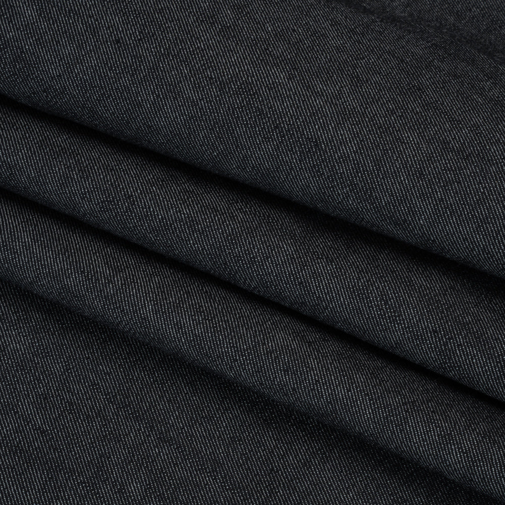 Mezclilla de algodón de peso pesado - Índigo oscuro - Nuevas existencias - Hecho en EE. UU.