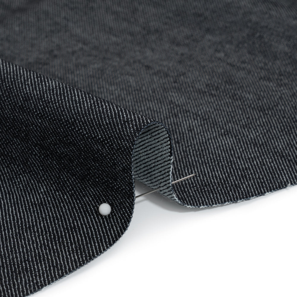 Mezclilla de algodón de peso pesado - Índigo oscuro - Nuevas existencias - Hecho en EE. UU.