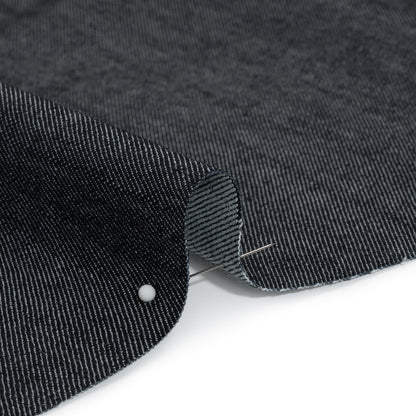 Mezclilla de algodón de peso pesado - Índigo oscuro - Nuevas existencias - Hecho en EE. UU.