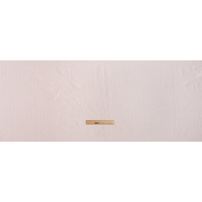 Polyester Lining - Light Pink and White Candy Stripes - Deadstock
