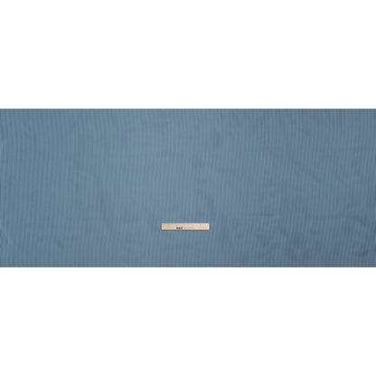 Polyester Lining - Blue and Gray Shadow Stripes - Deadstock
