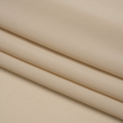 Polyester Double Georgette - Beige - Deadstock