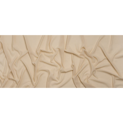 Polyester Double Georgette - Beige - Deadstock