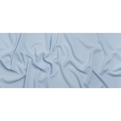 Polyester Crepe - Blue Mist - Deadstock
