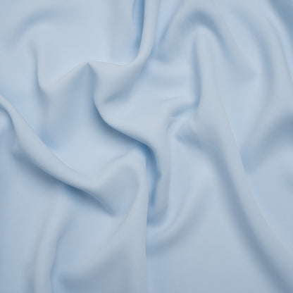 Polyester Crepe - Blue Mist - Deadstock