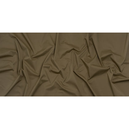 Carbon Brushed Stretch Khaki Twill - Taupe - Averill Collection