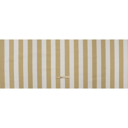 Outdoor Canvas - Beige and White Awning Stripes