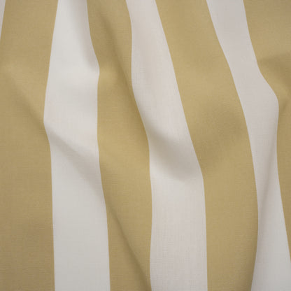 Outdoor Canvas - Beige and White Awning Stripes