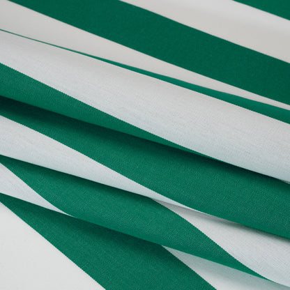 Outdoor Canvas - Teal and White Awning Stripes