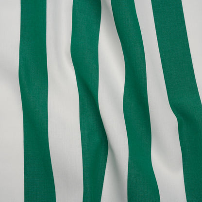 Outdoor Canvas - Teal and White Awning Stripes