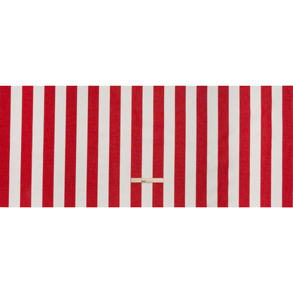 Outdoor Canvas - Red and White Awning Stripes