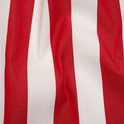 Outdoor Canvas - Red and White Awning Stripes
