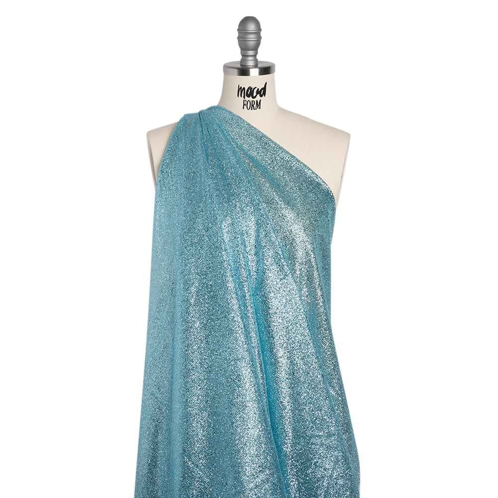 Glitter Tulle 5-yard Bundle - Baby Blue - Drape
