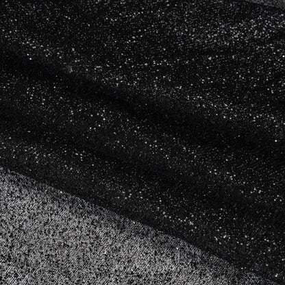 Glitter Tulle 5-yard Bundle - Black
