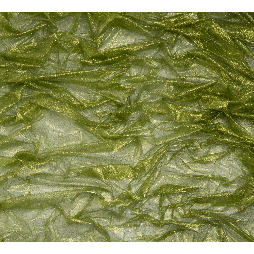 Glitter Tulle 5-yard Bundle - Lime - Full