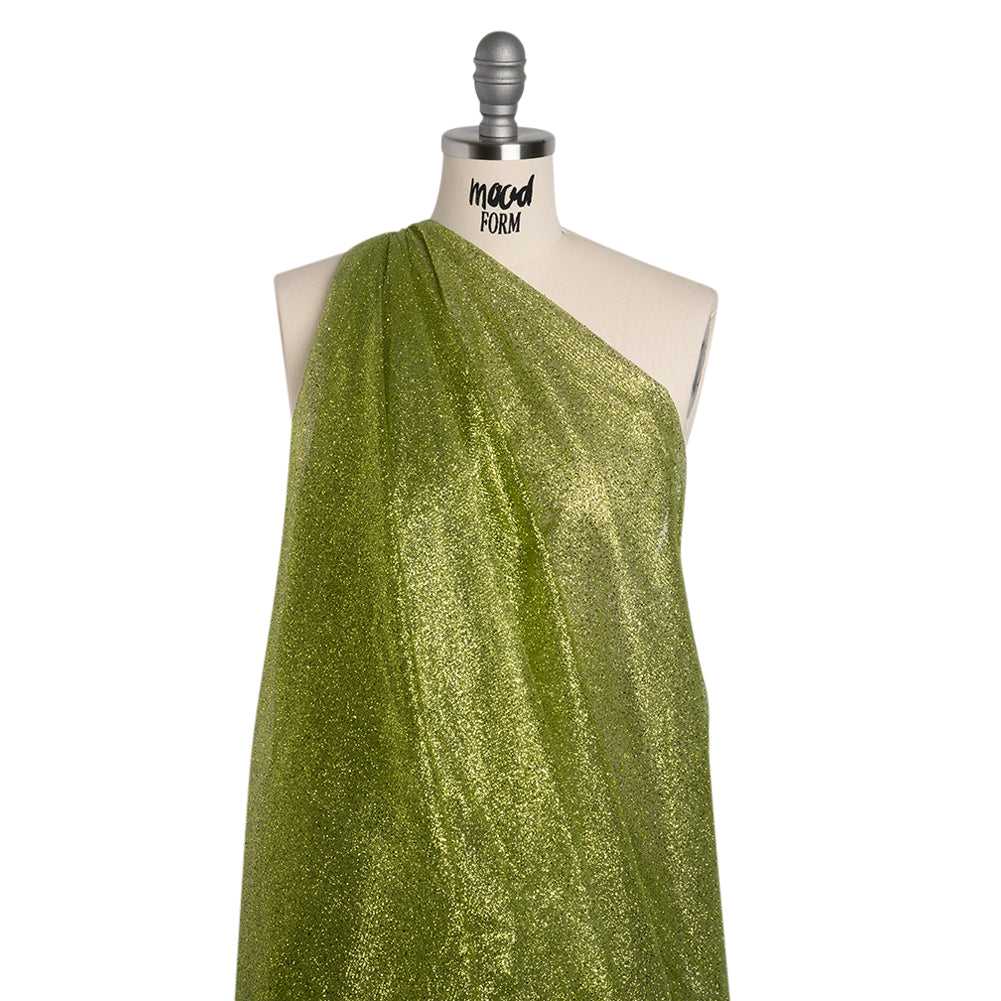 Glitter Tulle 5-yard Bundle - Lime - Drape