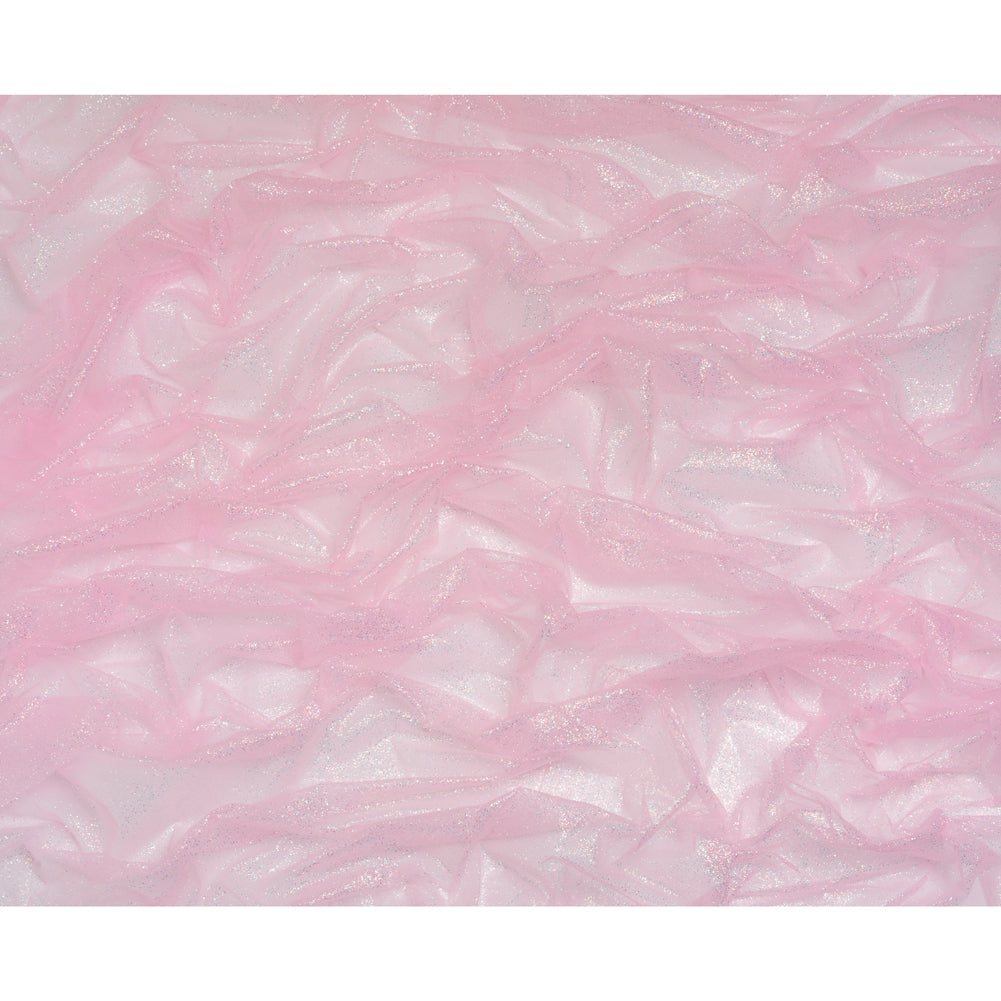 Glitter Tulle 5-yard Bundle - Pastel Pink
