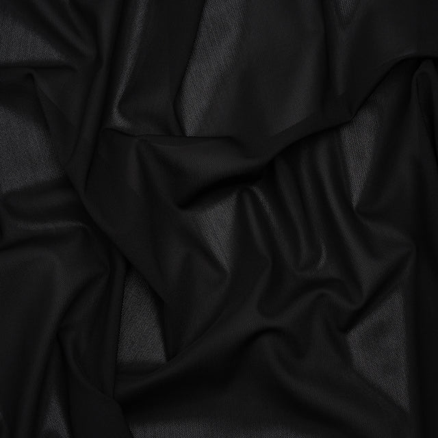 Nylon and Spandex Power Mesh - Black