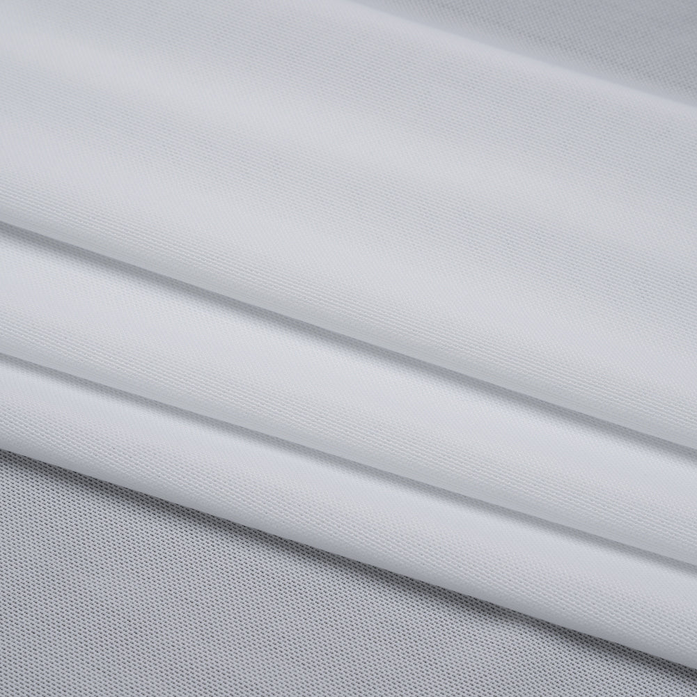 Nylon and Spandex Power Mesh - Snow White