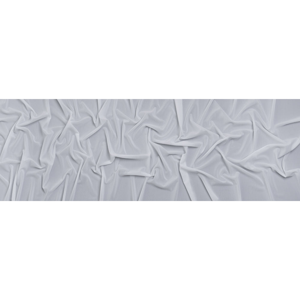 Nylon and Spandex Power Mesh - Snow White