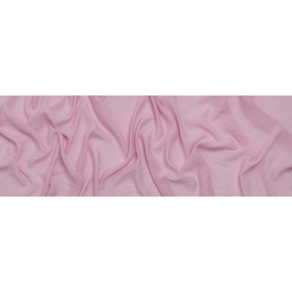 Slubbed Rayon and Polyester Woven - Prima Pink - Designer Deadstock - Full - Image 5 of 5