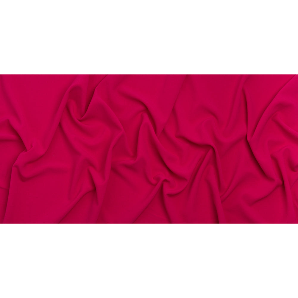 Rayon Crepe - Hot Pink - Designer Deadstock