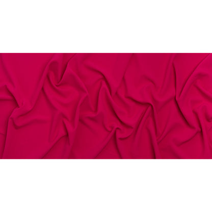 Rayon Crepe - Hot Pink - Designer Deadstock