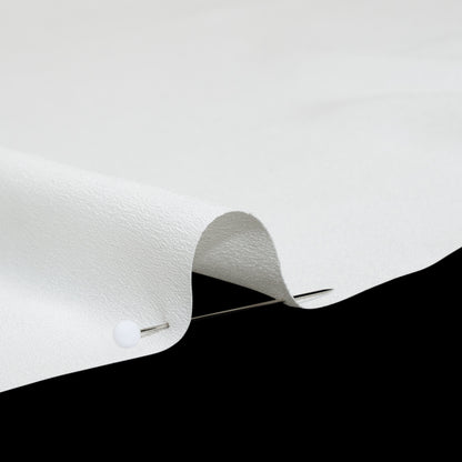 Polyester Crepe de Chine - Off White - Designer Deadstock Detail